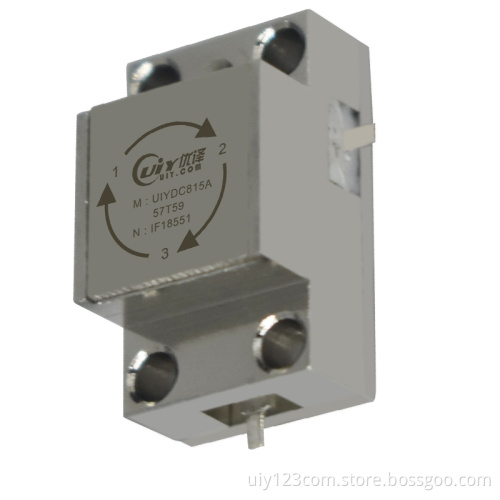 5.7~5.9GHz RF C Band Circulators RF Drop In Circulators with Low Insertion Loss 0.35dB
